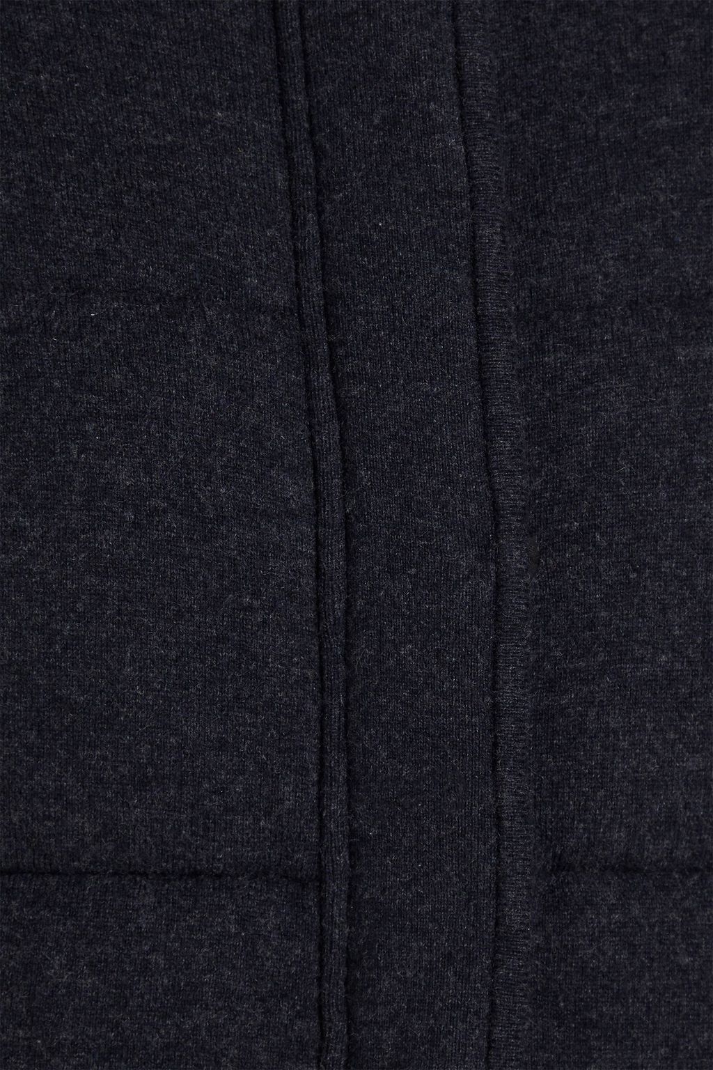 LE KASHA Quilted mélange cashmere jacket