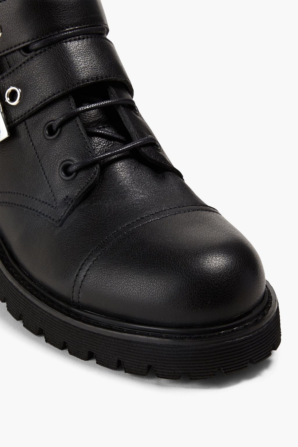 GIUSEPPE ZANOTTI بوت كومبات من الجلد