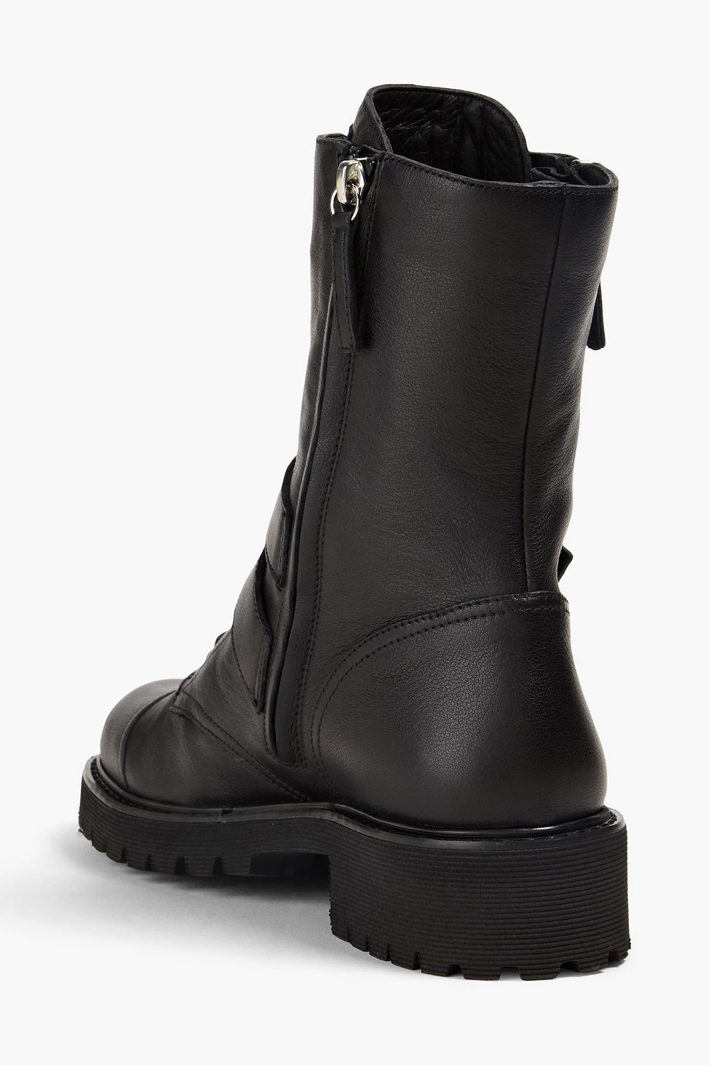 GIUSEPPE ZANOTTI بوت كومبات من الجلد
