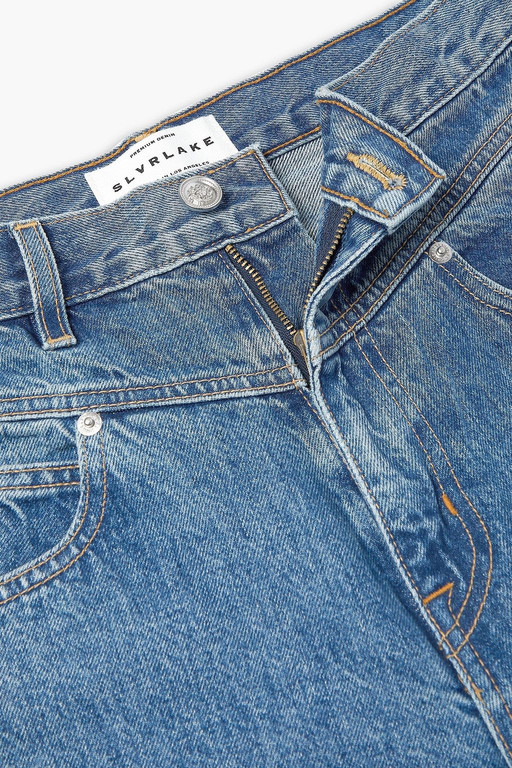 SLVRLAKE London high-rise straight-leg jeans
