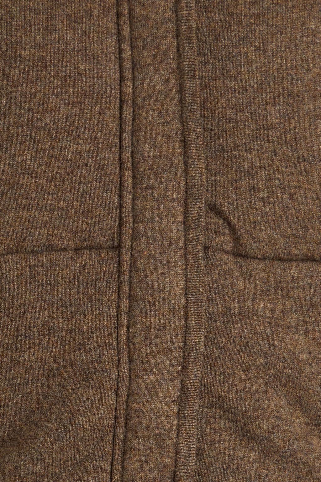 LE KASHA Quilted mélange cashmere jacket