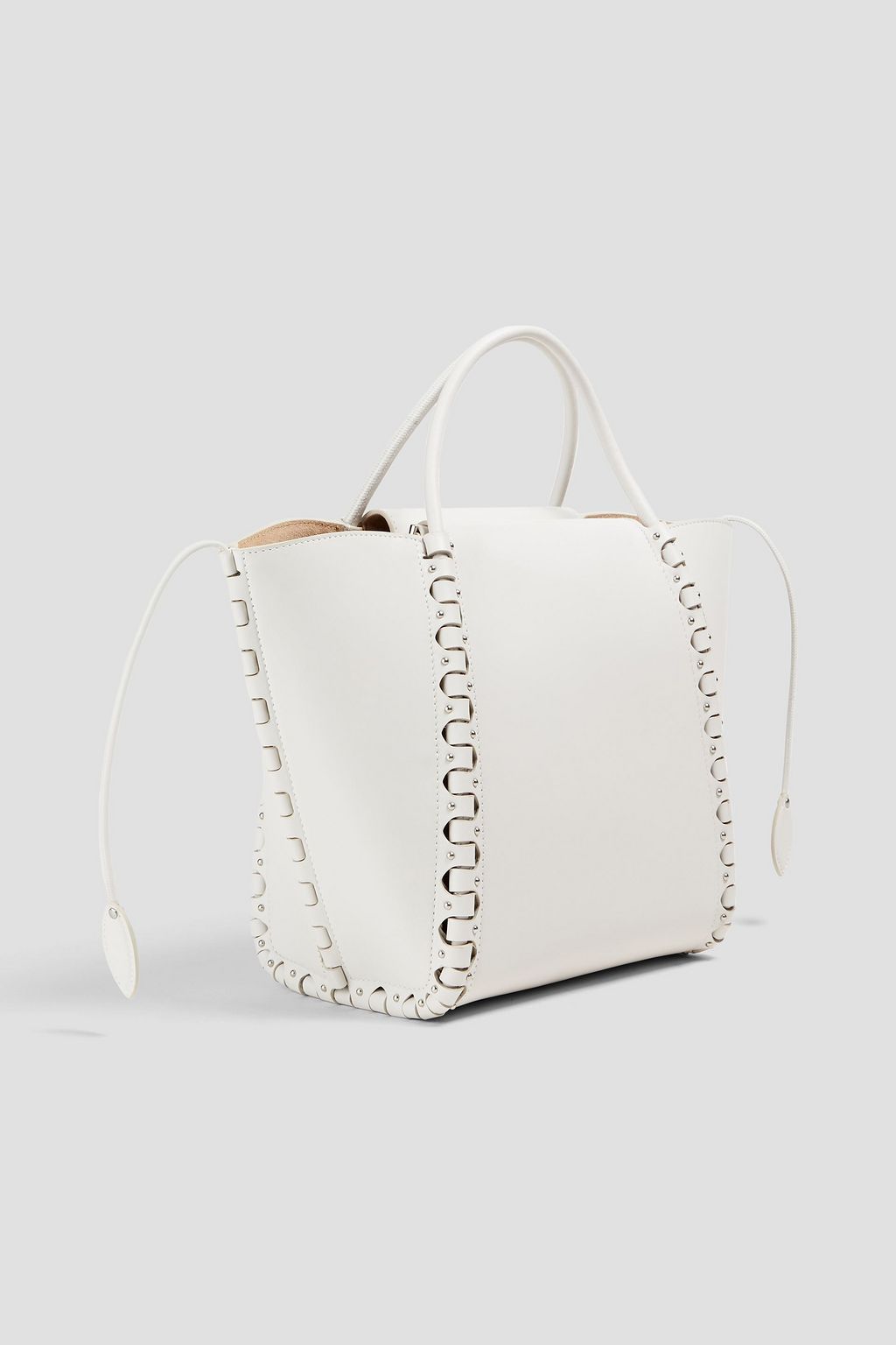ALAÏA Le Hinge small studded leather tote