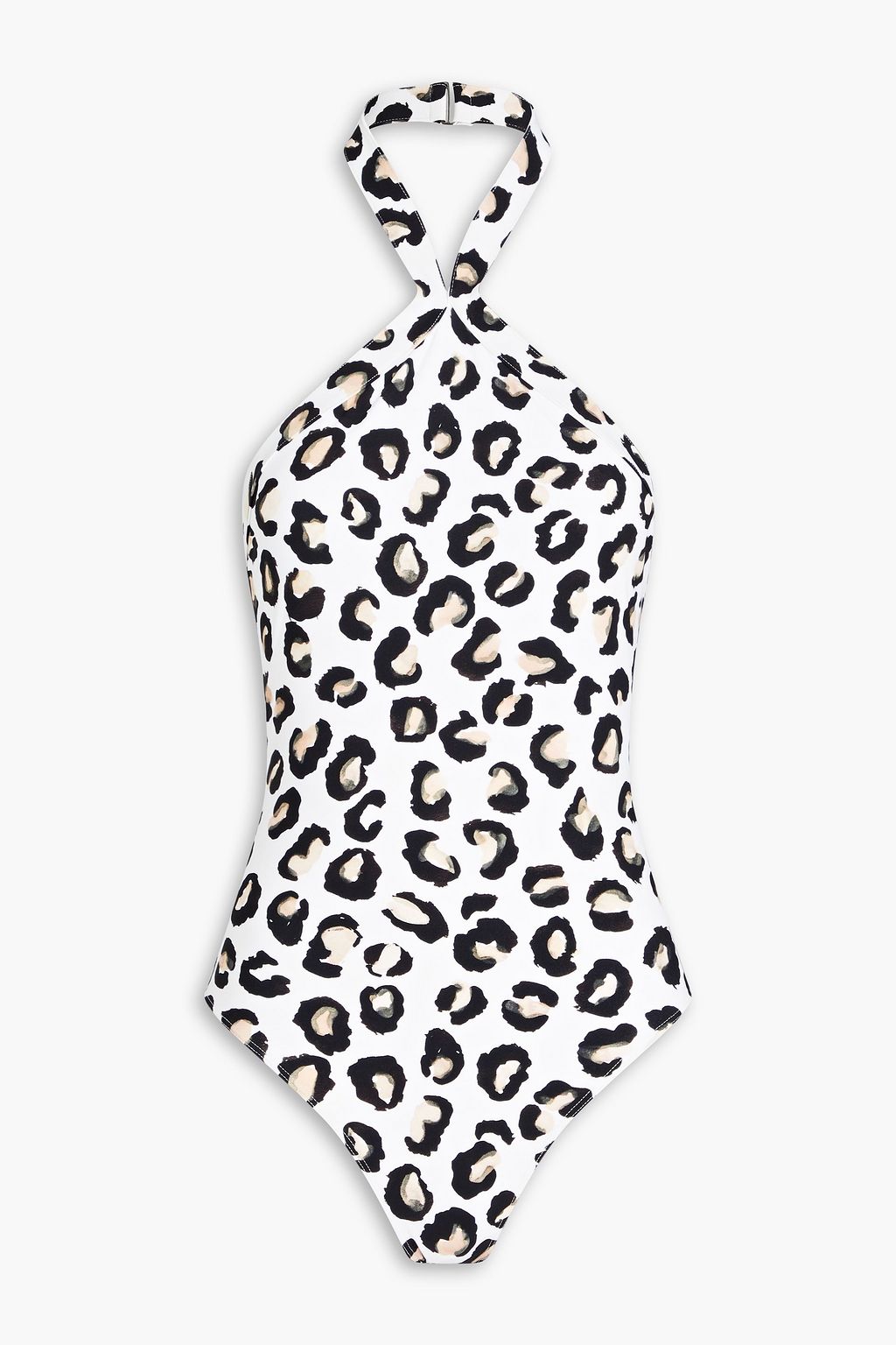 White animal print swimsuit hotsell