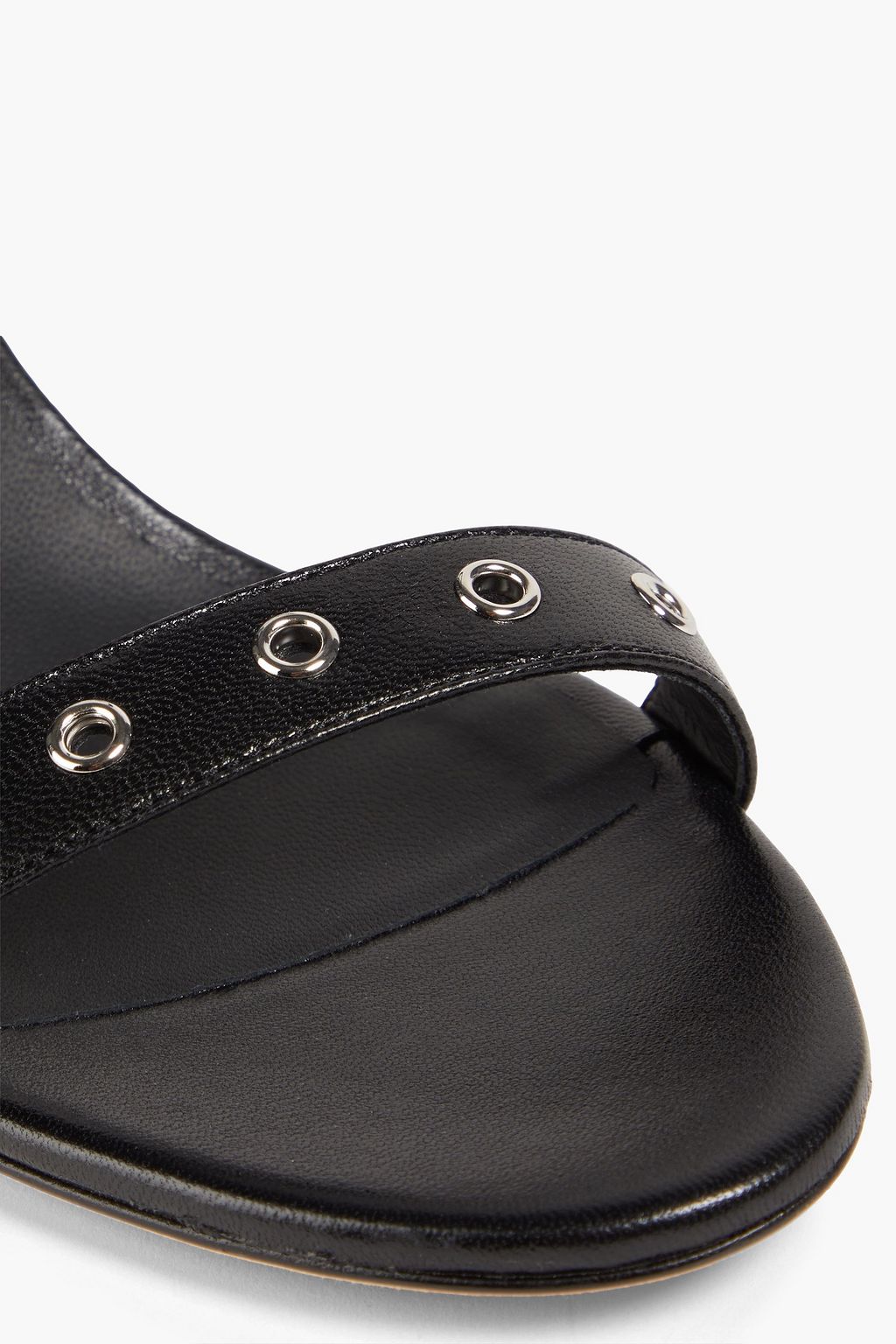 GIUSEPPE ZANOTTI صندل 'آريا' من الجلد مزين برقعة زخرفية بكعب مقاس 70