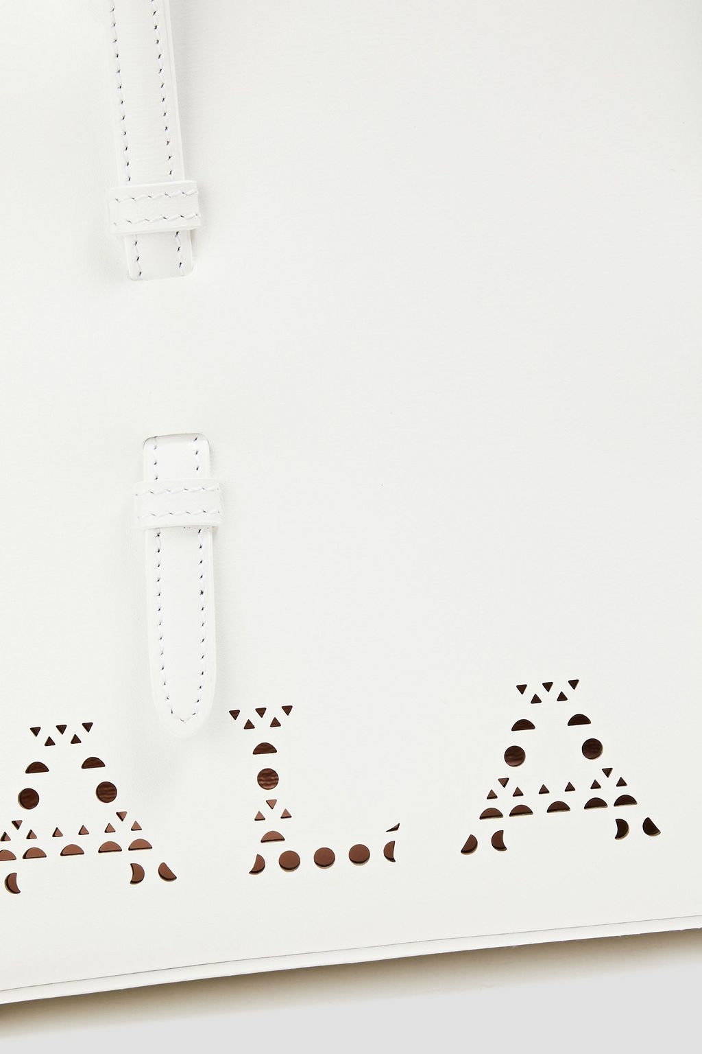 ALAÏA Mina 25 laser-cut leather tote
