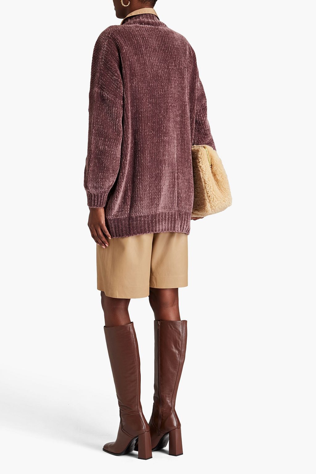 BRUNELLO CUCINELLI كارديغان من مزيج الكشمير مزين بالخرز