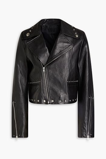 Women s Helmut Lang Leather Jackets Sale Up to 70 Off THE OUTNET