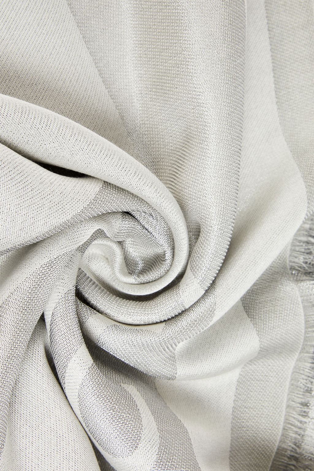 GIVENCHY Wool-jacquard scarf