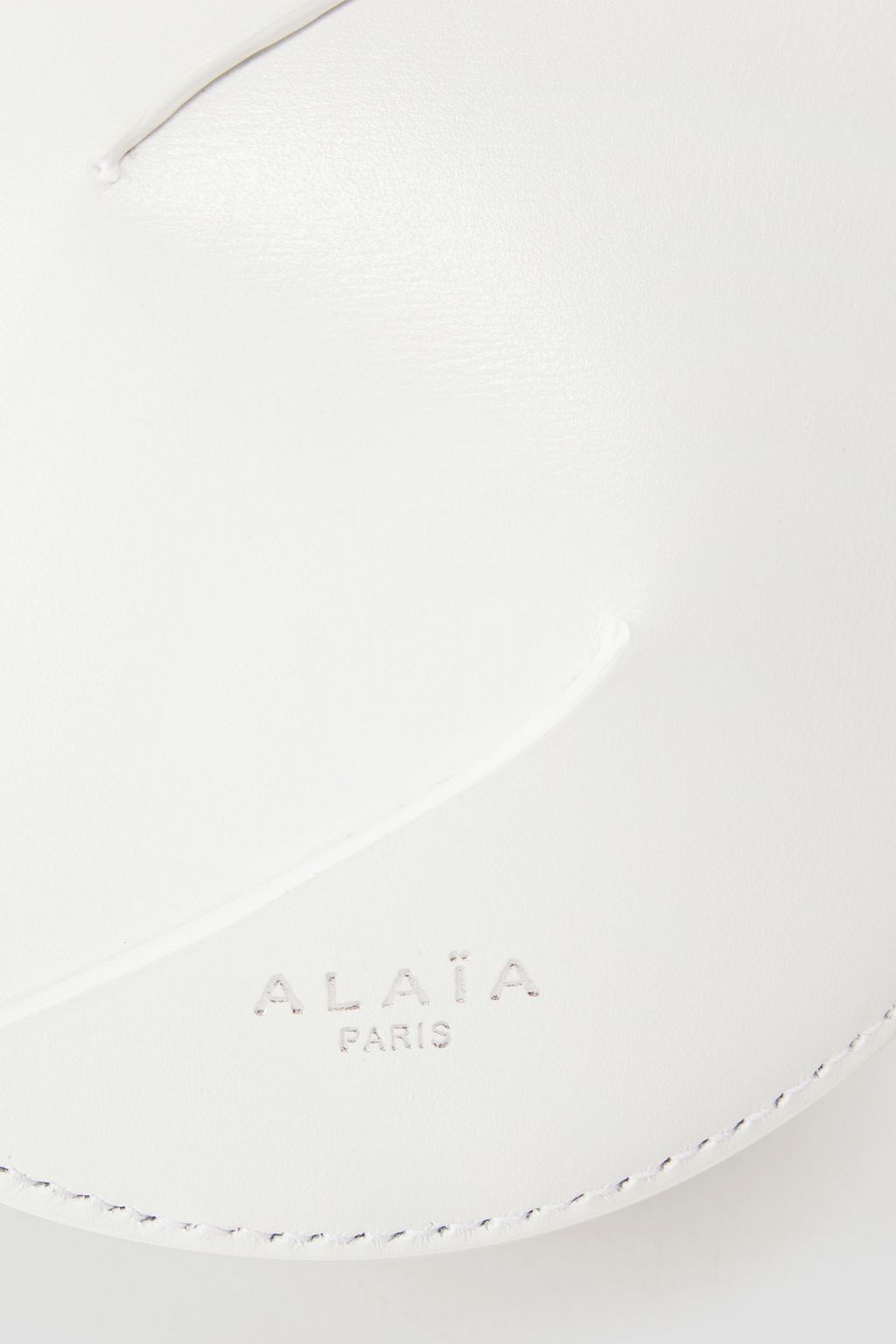 ALAÏA Ellipse studded leather shoulder bag