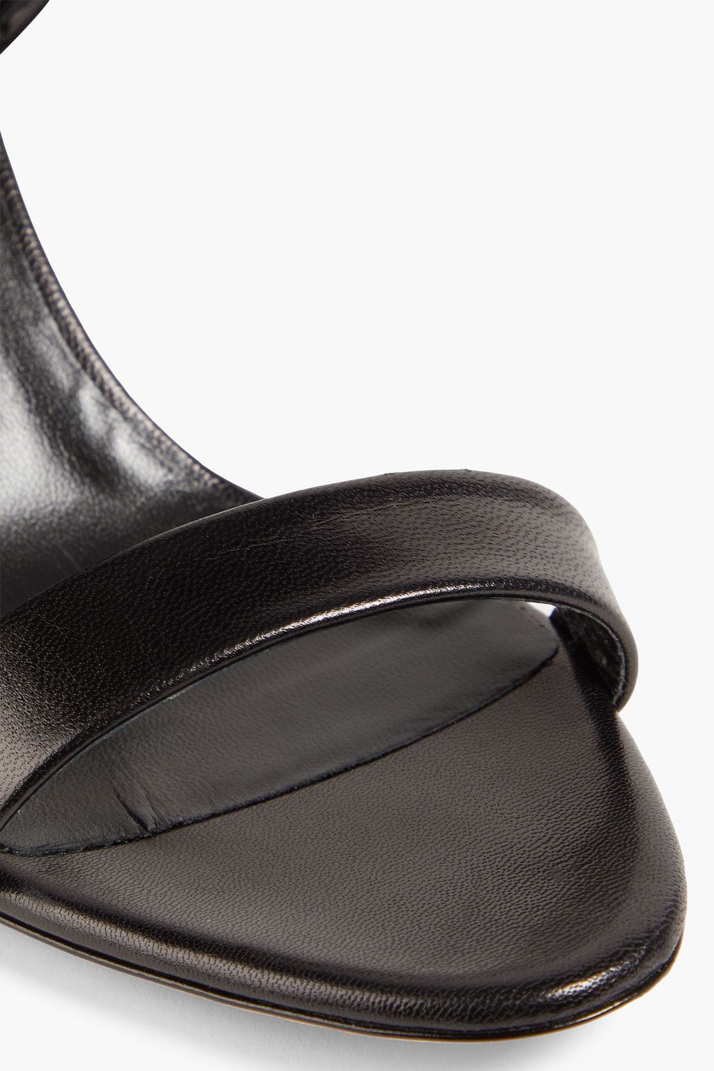 GIUSEPPE ZANOTTI صندل "كولين" من الجلد بكعب مقاس 80
