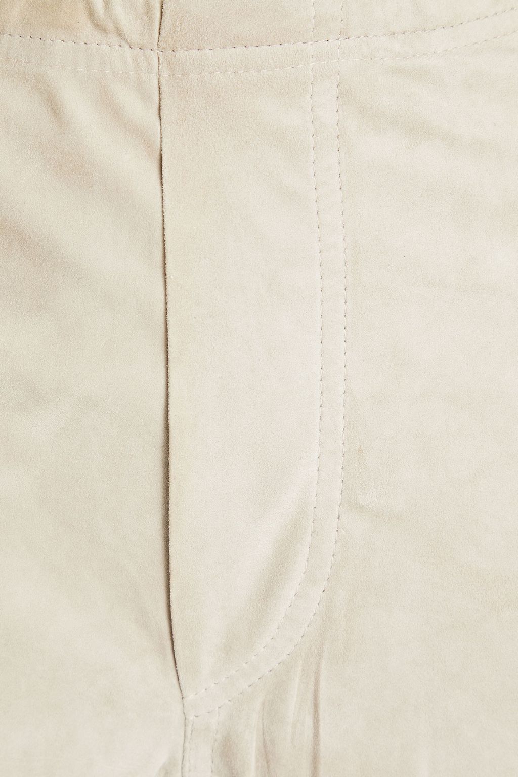 BRUNELLO CUCINELLI スエード ショートパンツ レースアップ