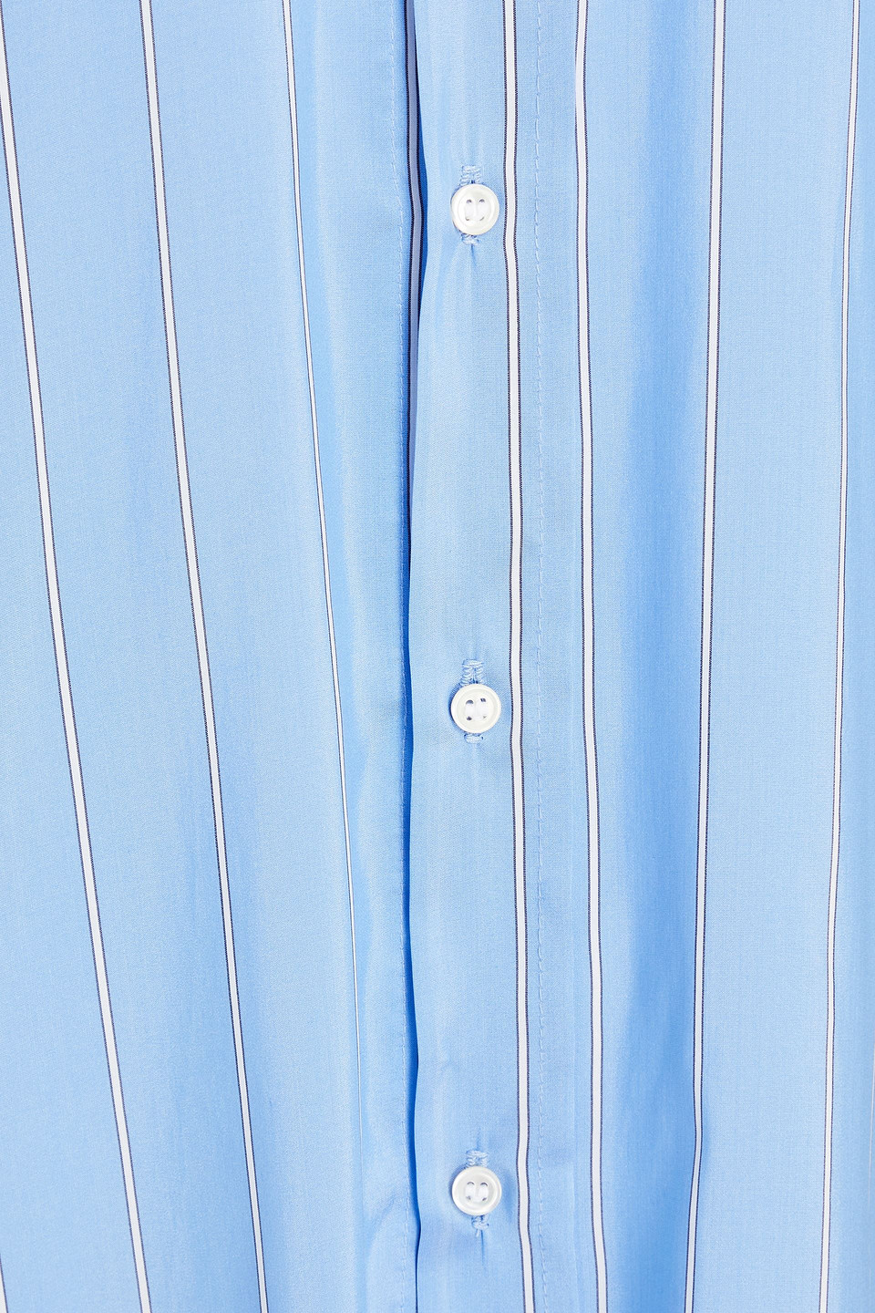 LE KASHA NADINE HENRYL STRIPED SILK SHIRT
