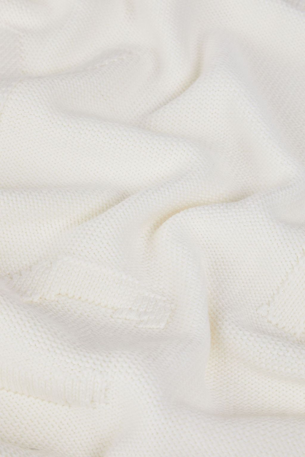 GIVENCHY Tasseled wool-jacquard scarf