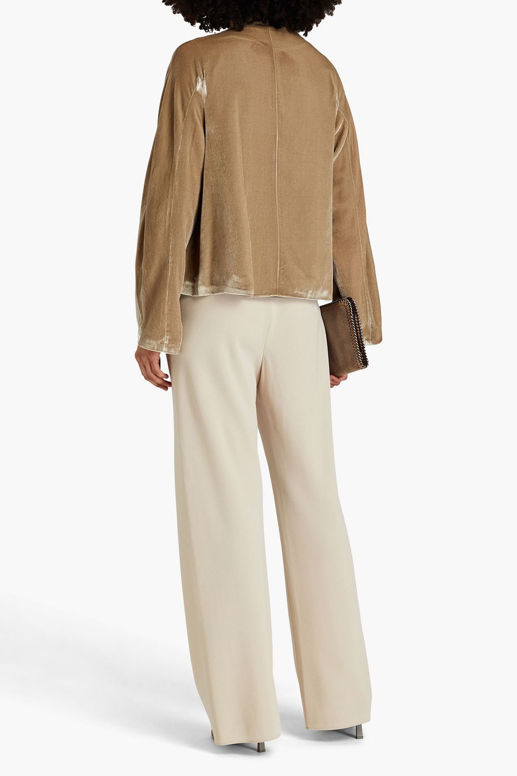 LE KASHA + Nadine Strittmatter Whistle velvet jacket