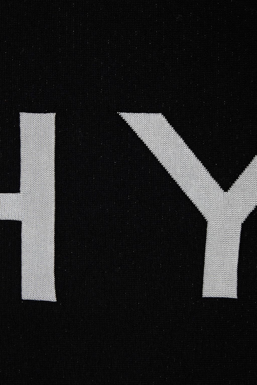 GIVENCHY Wool-blend jacquard scarf