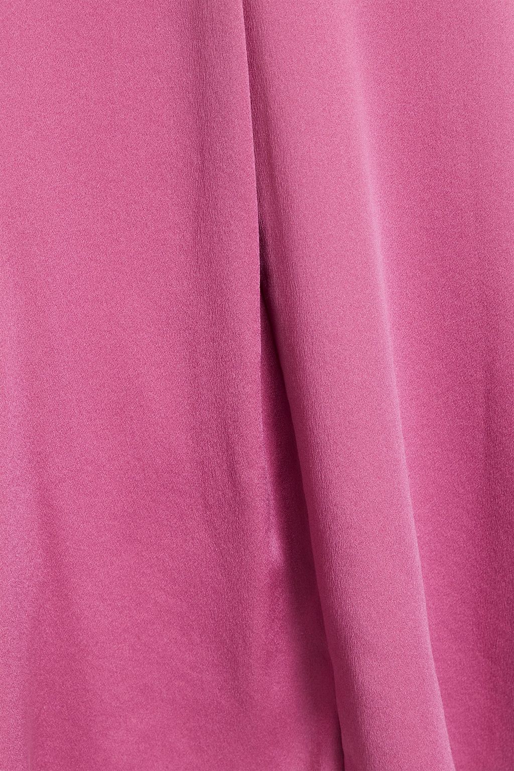 VINCE. Silk-satin blouse