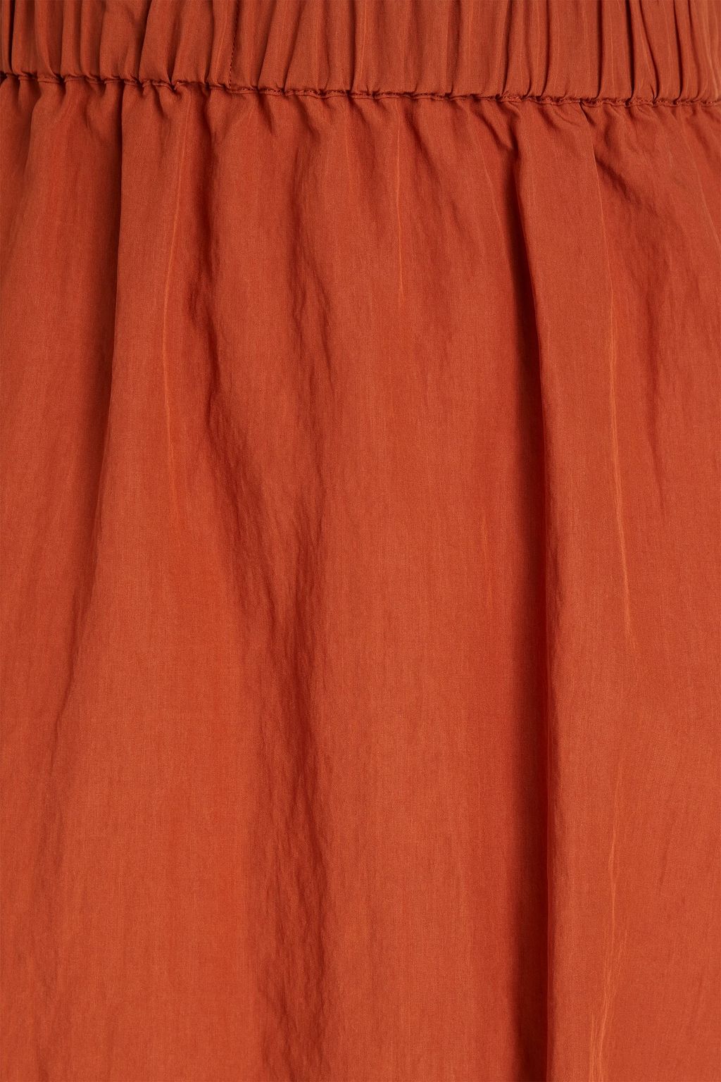 VINCE. Lyocell-blend midi skirt