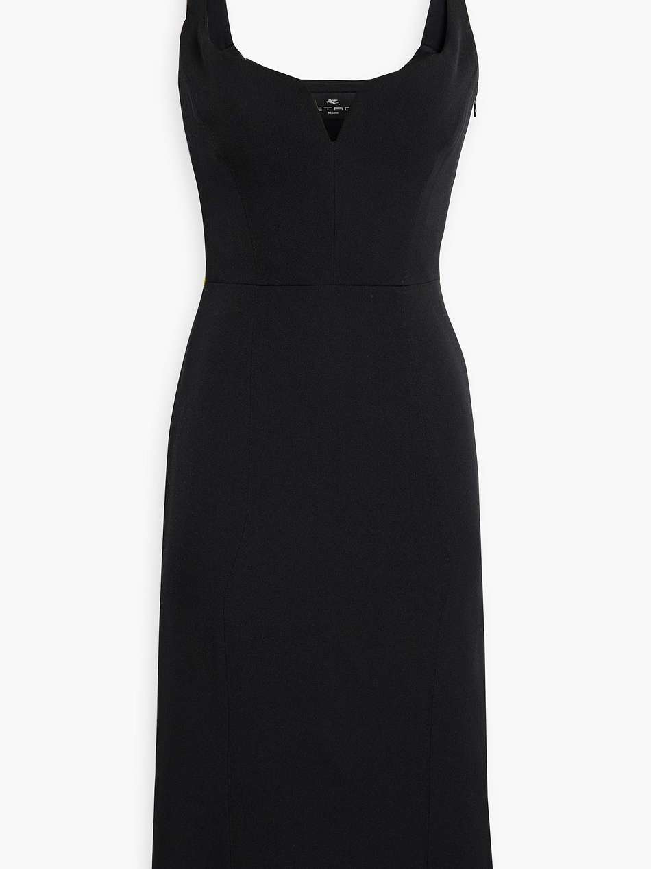 wool-twill dress