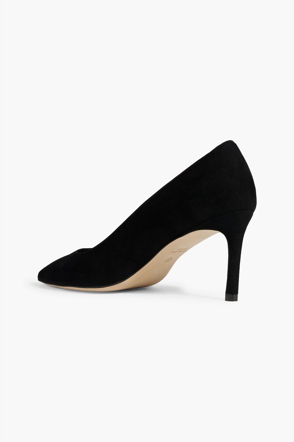 STUART WEITZMAN حذاء بامب 'لي' من جلد السويد بكعب مقاس 75