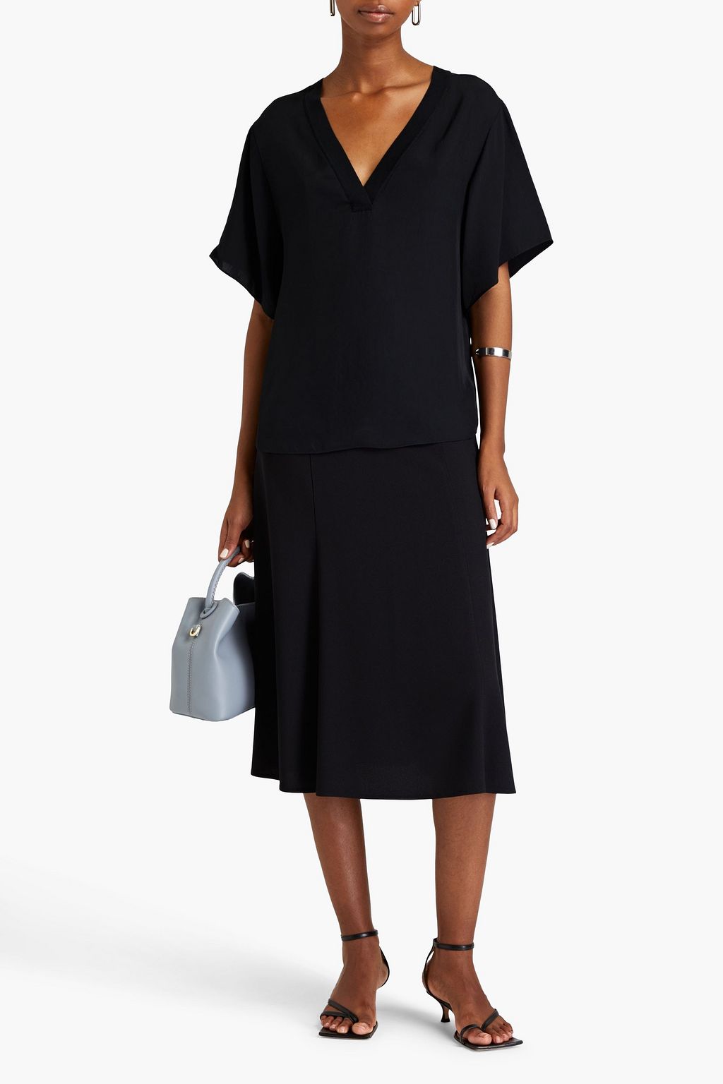 VINCE. Twill top
