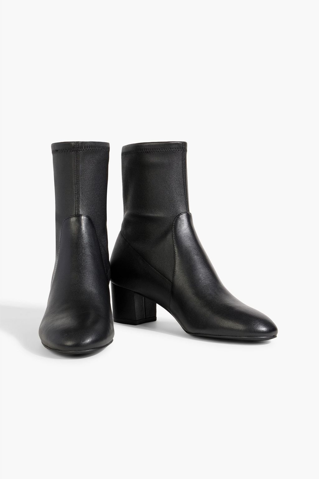 STUART WEITZMAN 소피아 50 가죽 앵클 부츠