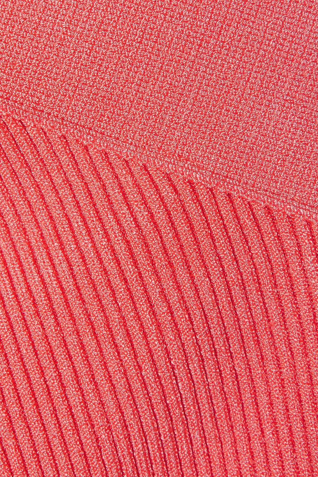 GAUGE81 Soria one-shoulder ribbed-knit mini dress
