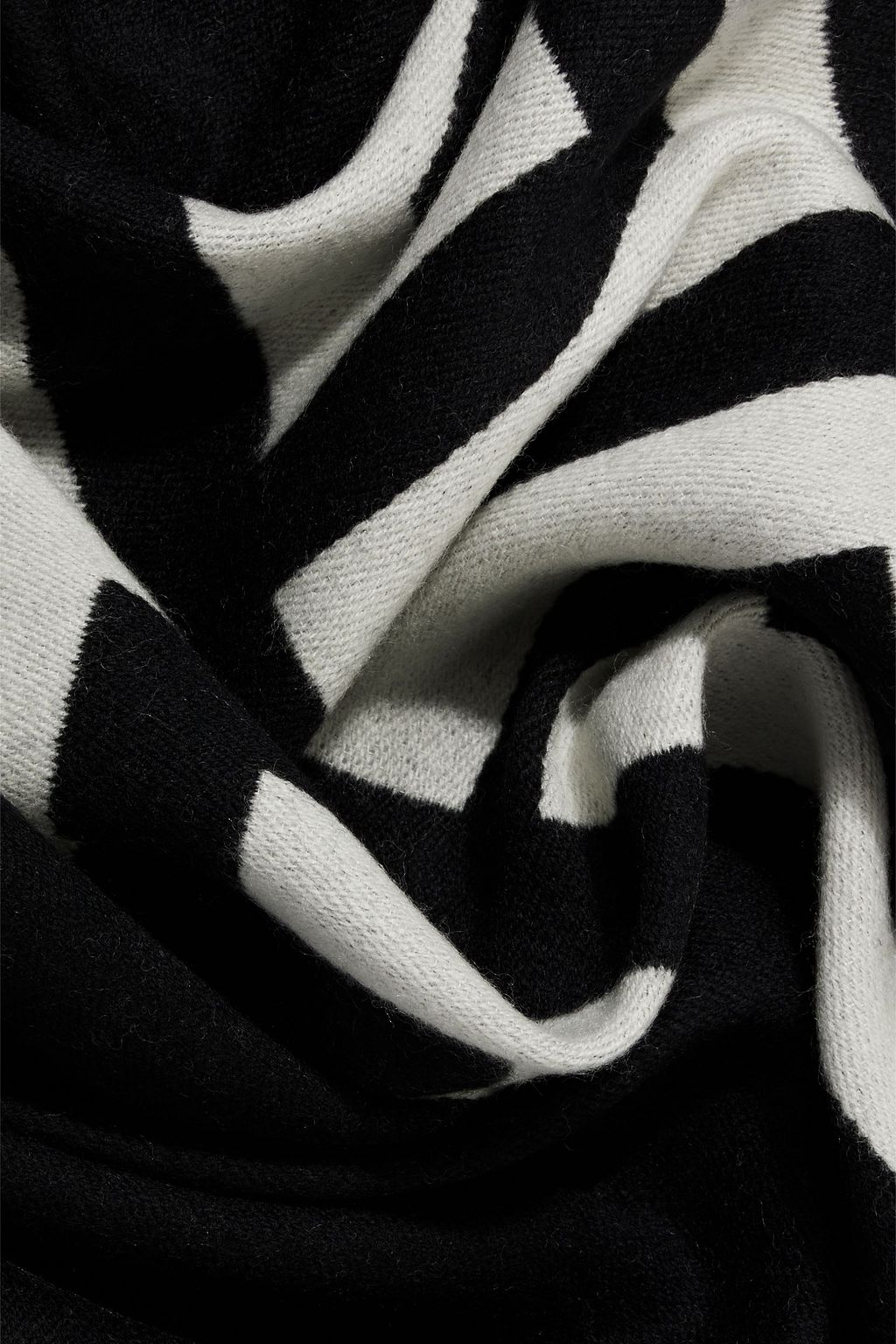 GIVENCHY Wool-blend jacquard scarf