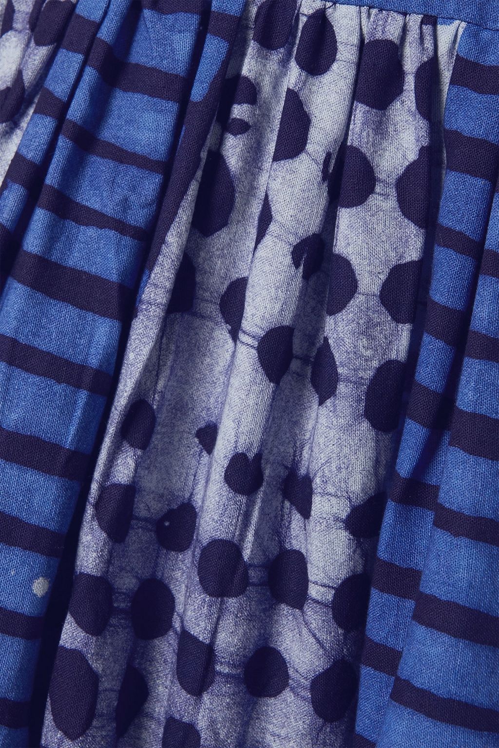 STUDIO 189 Aggie tiered printed cotton midi dress