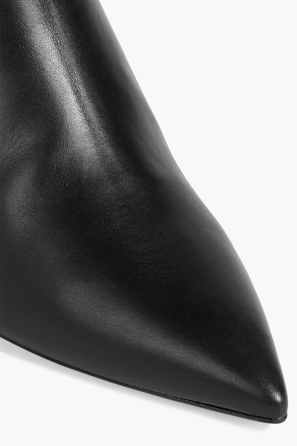 STUART WEITZMAN بوت بطول الركبة 'يوليانا' من الجلد بكعب مقاس 60