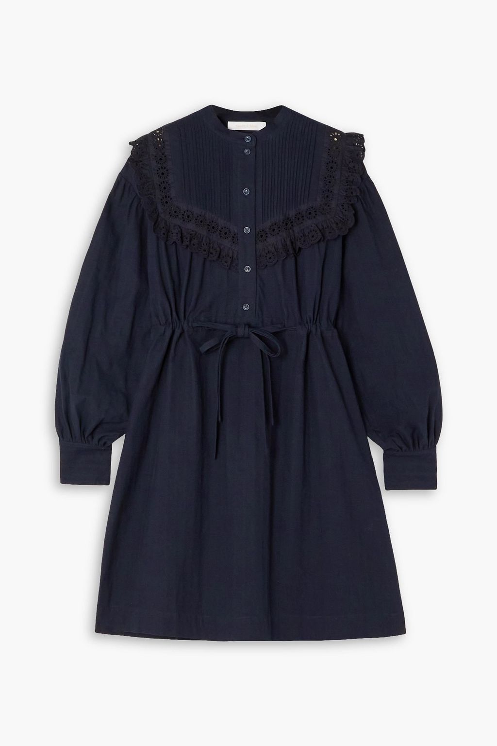 see by chloe broderie anglaise shirt dress item