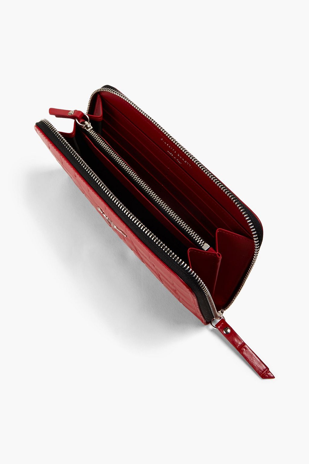 GIUSEPPE ZANOTTI Mirrored-leather wallet