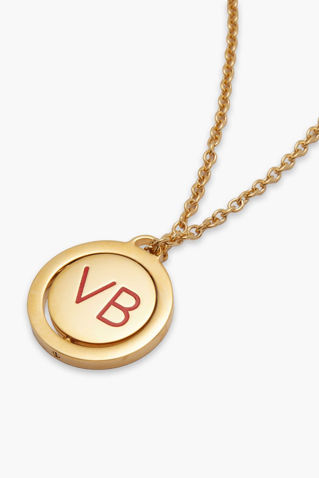 VICTORIA BECKHAM Gold-tone necklace