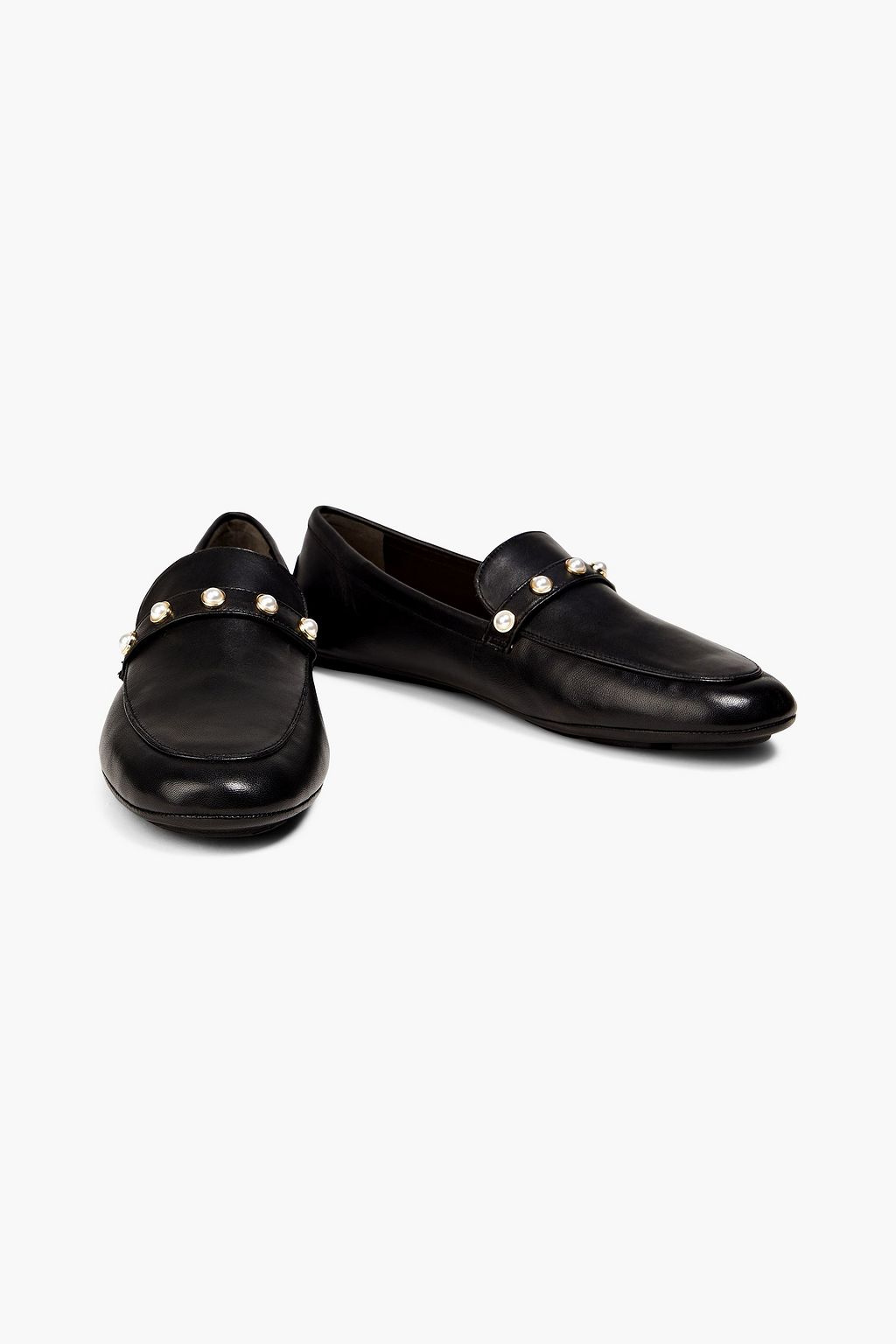STUART WEITZMAN Allpearls leather loafers