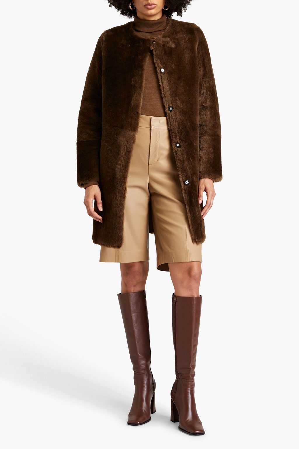 YVES SALOMON Shearling coat