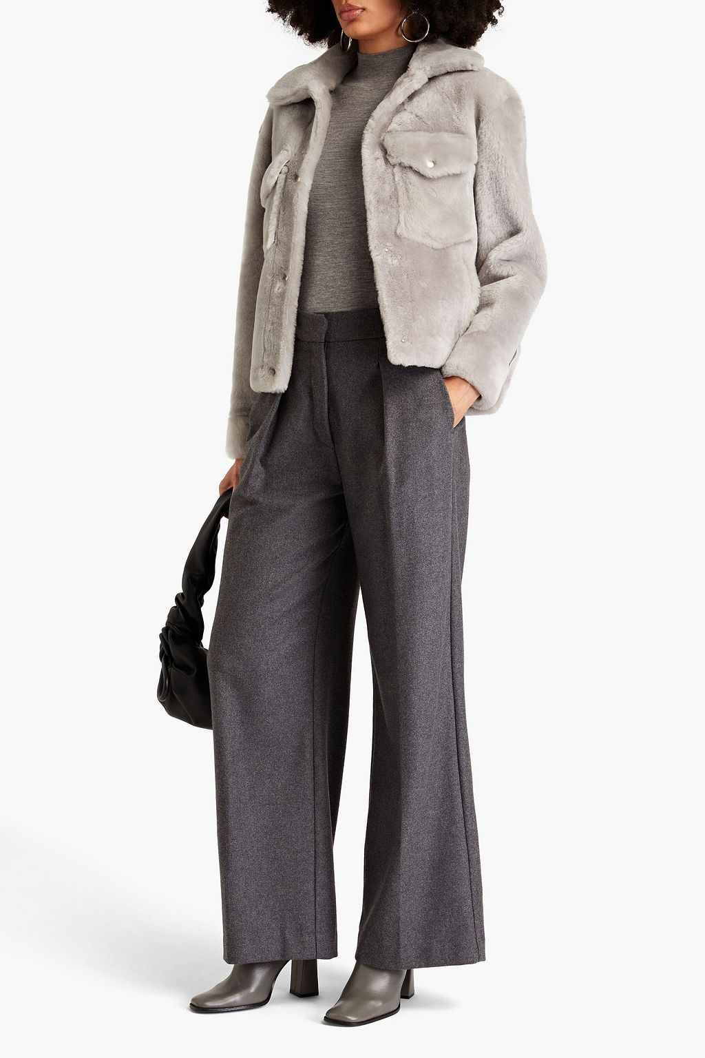 YVES SALOMON Shearling jacket