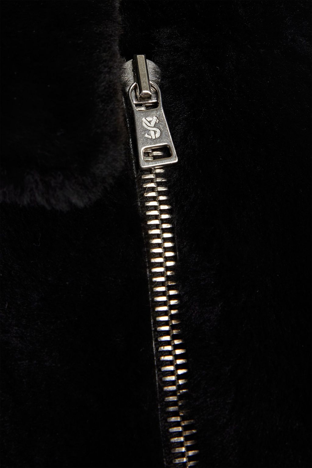 YVES SALOMON Cropped shearling jacket