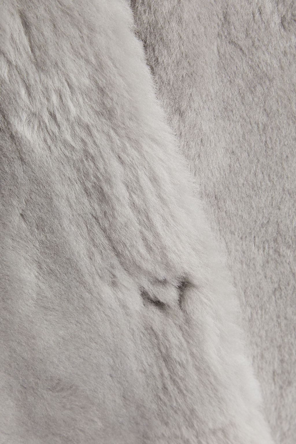 YVES SALOMON Double-breasted shearling coat