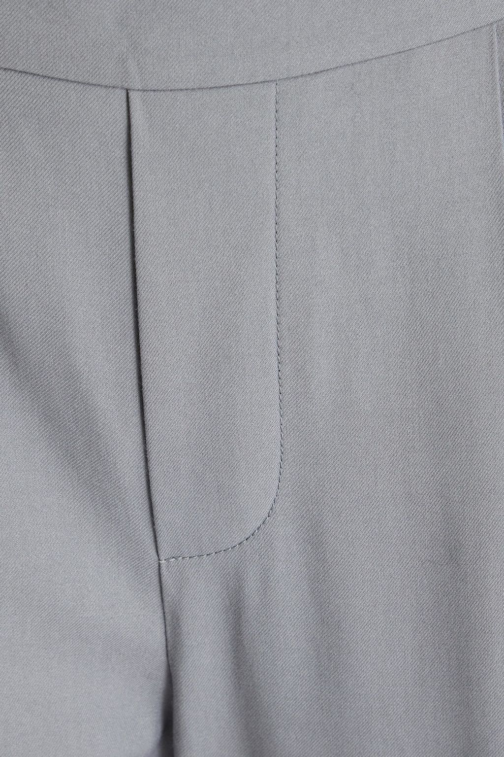 VINCE. Cropped twill tapered pants