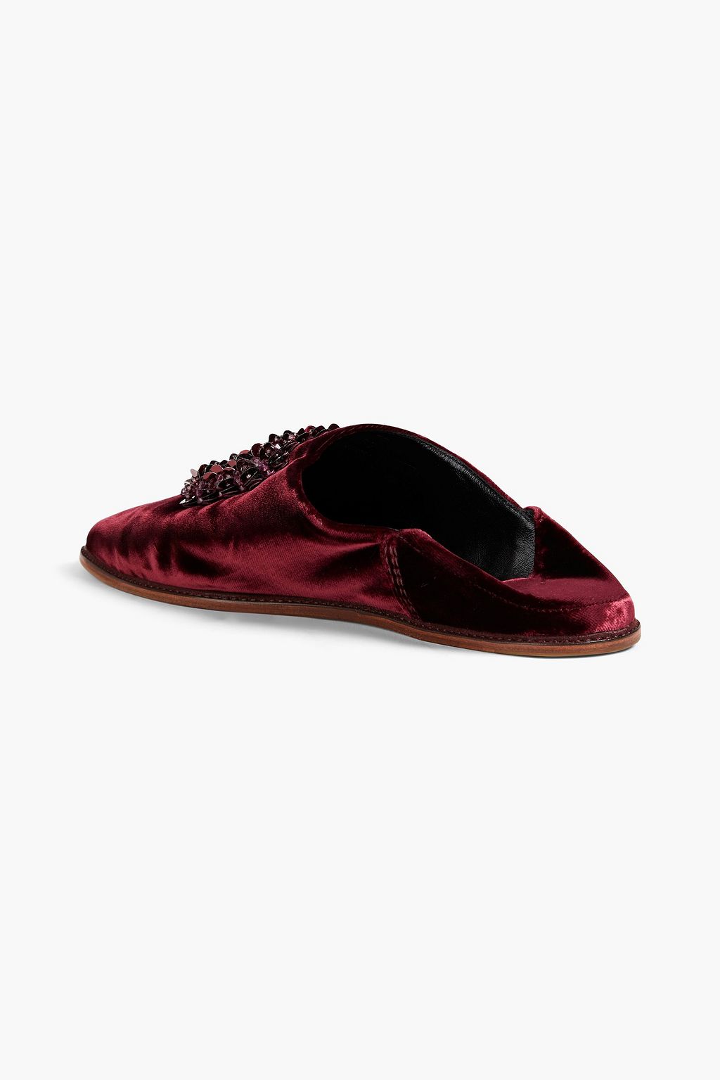 ROGER VIVIER Bab Viv Haute Epoque embellished velvet slippers