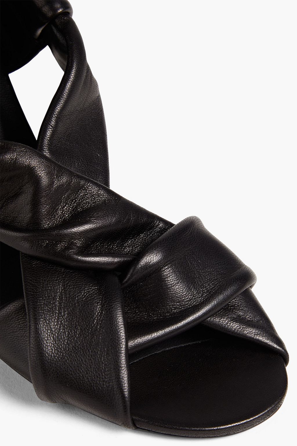 ROGER VIVIER Podium leather sandals