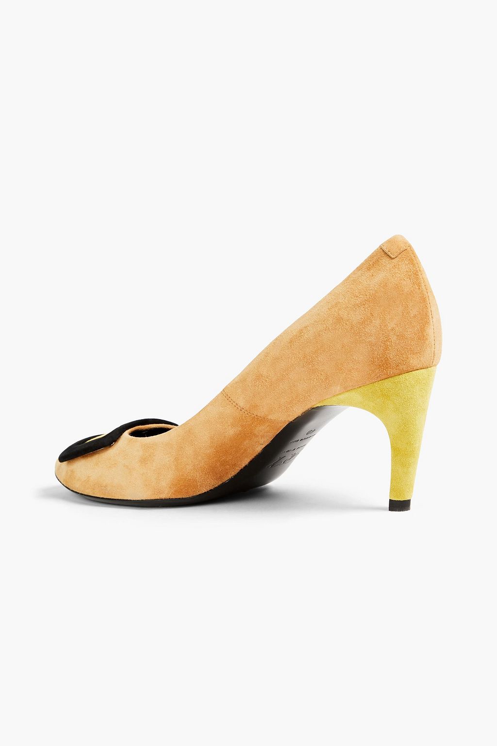 ROGER VIVIER Belle De Nuit 65 buckle-embellished suede pumps