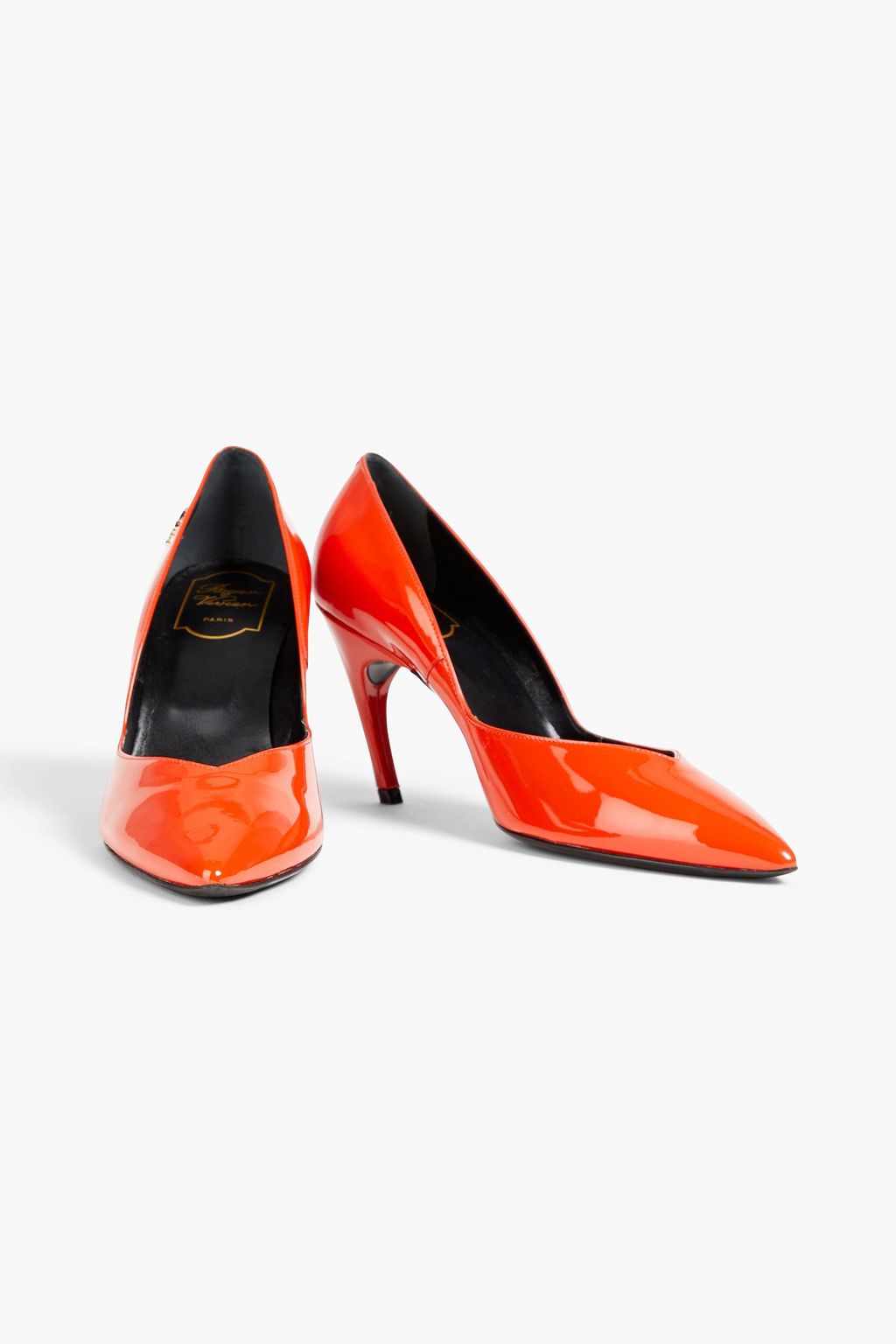 ROGER VIVIER Choc Real  RV patent-leather pumps