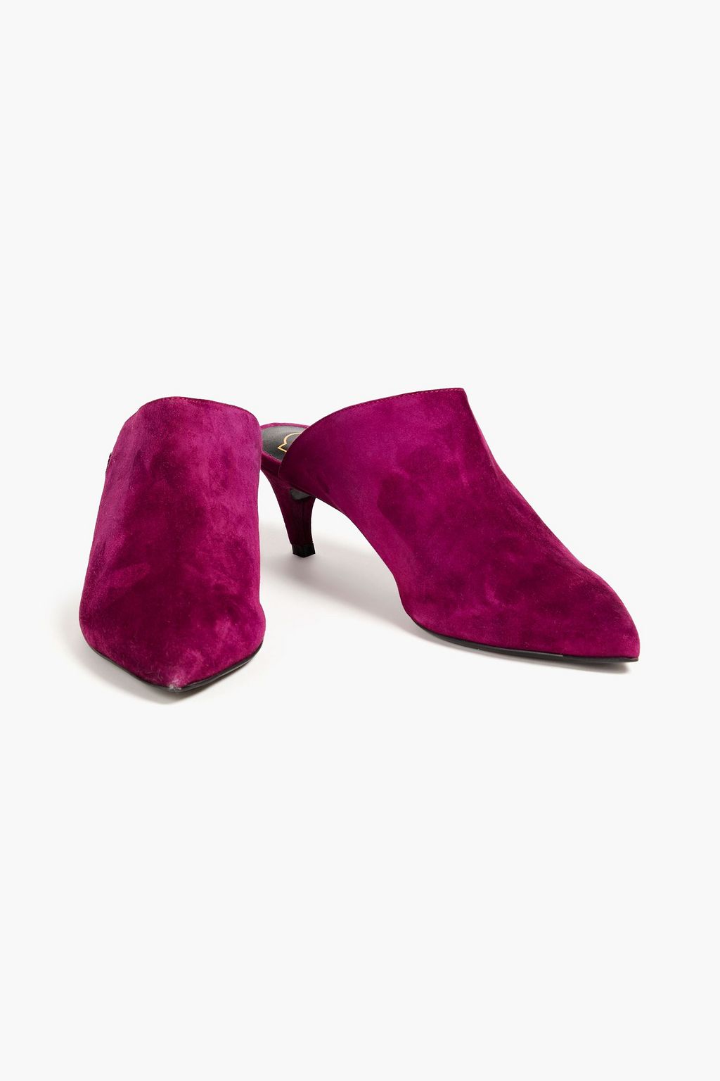 ROGER VIVIER Suede mules