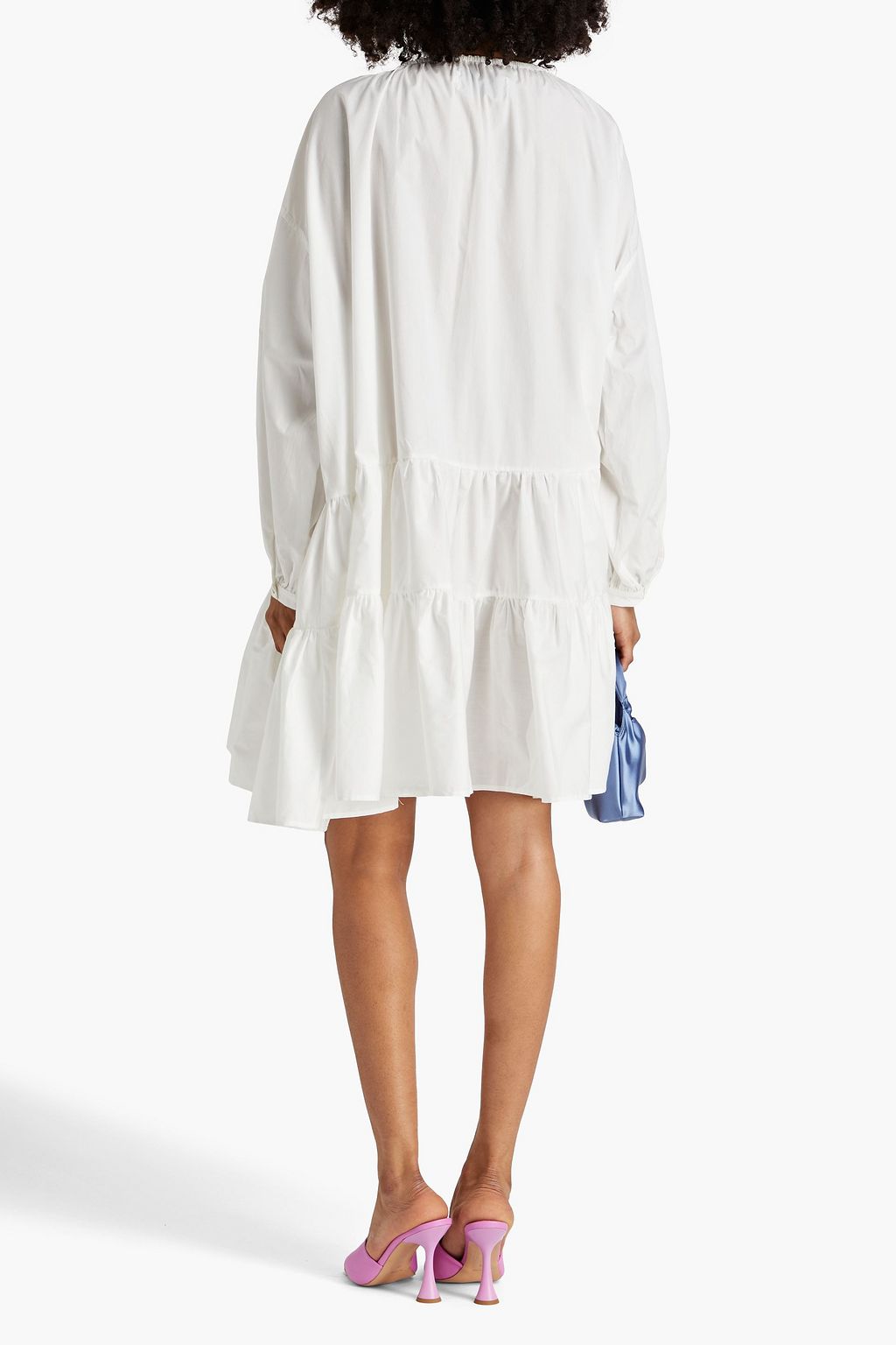 MARQUES' ALMEIDA Oversized cotton-poplin dress