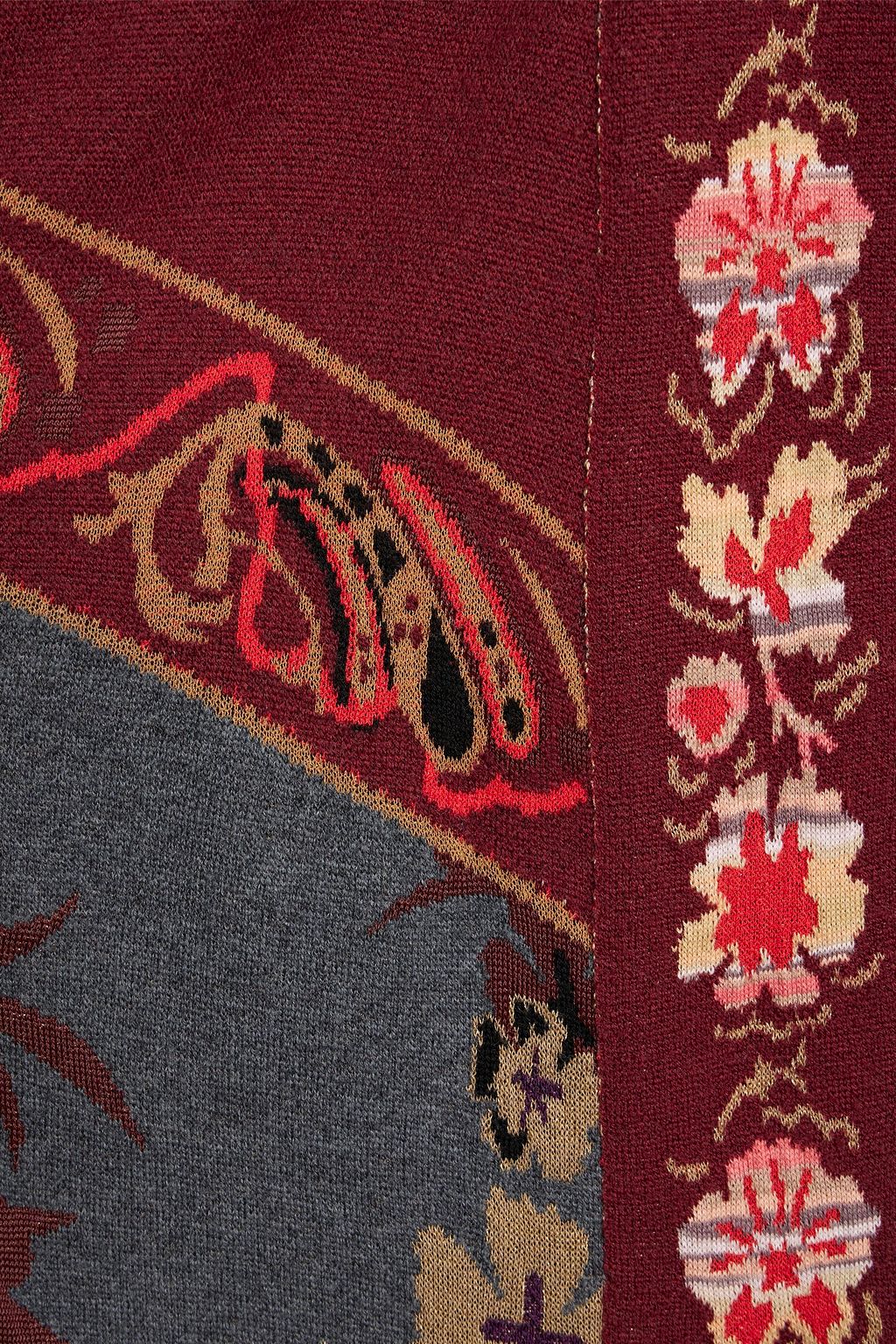 ETRO Jacquard-knit cardigan