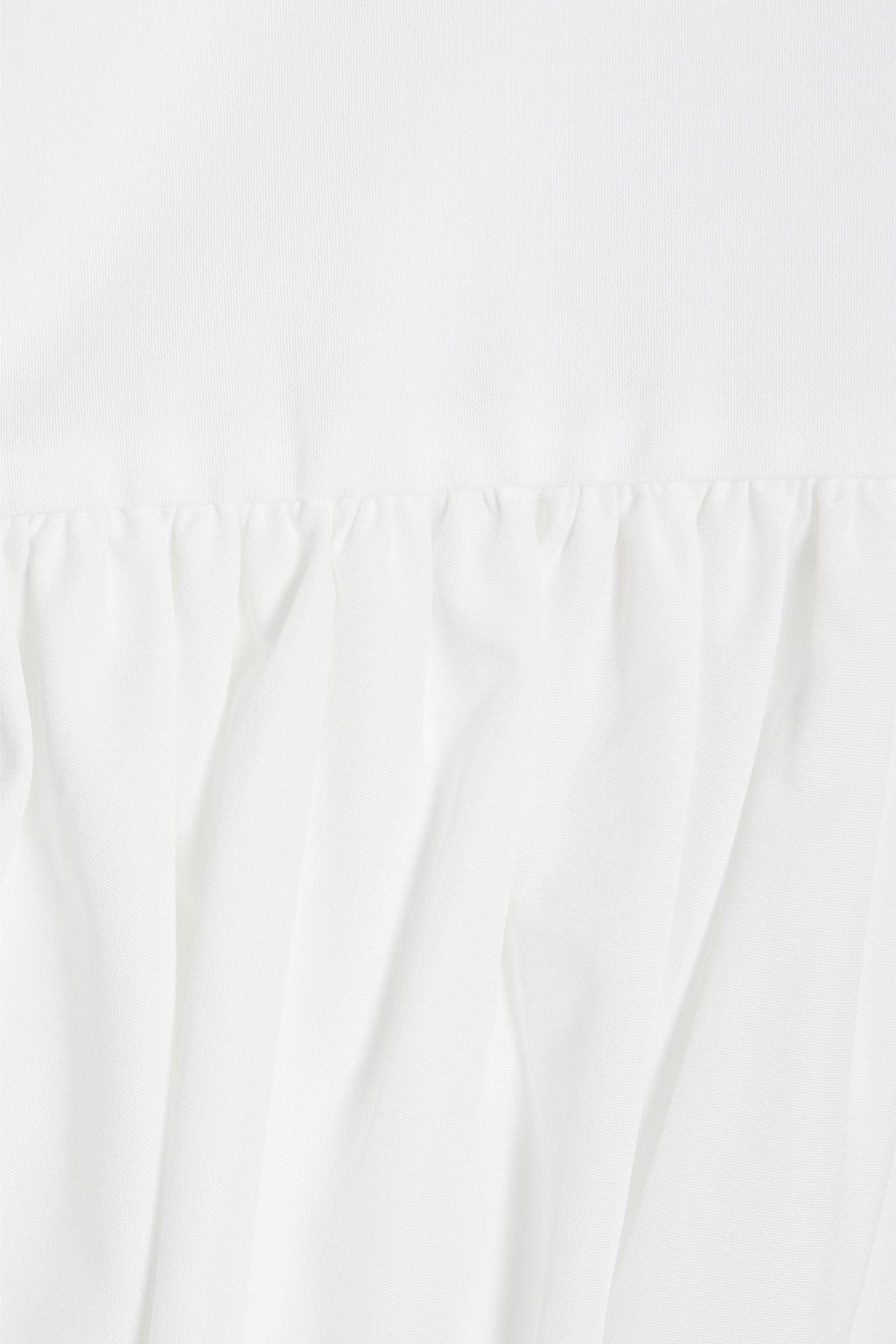 CECILIE BAHNSEN Andrea gathered cotton-poplin blouse