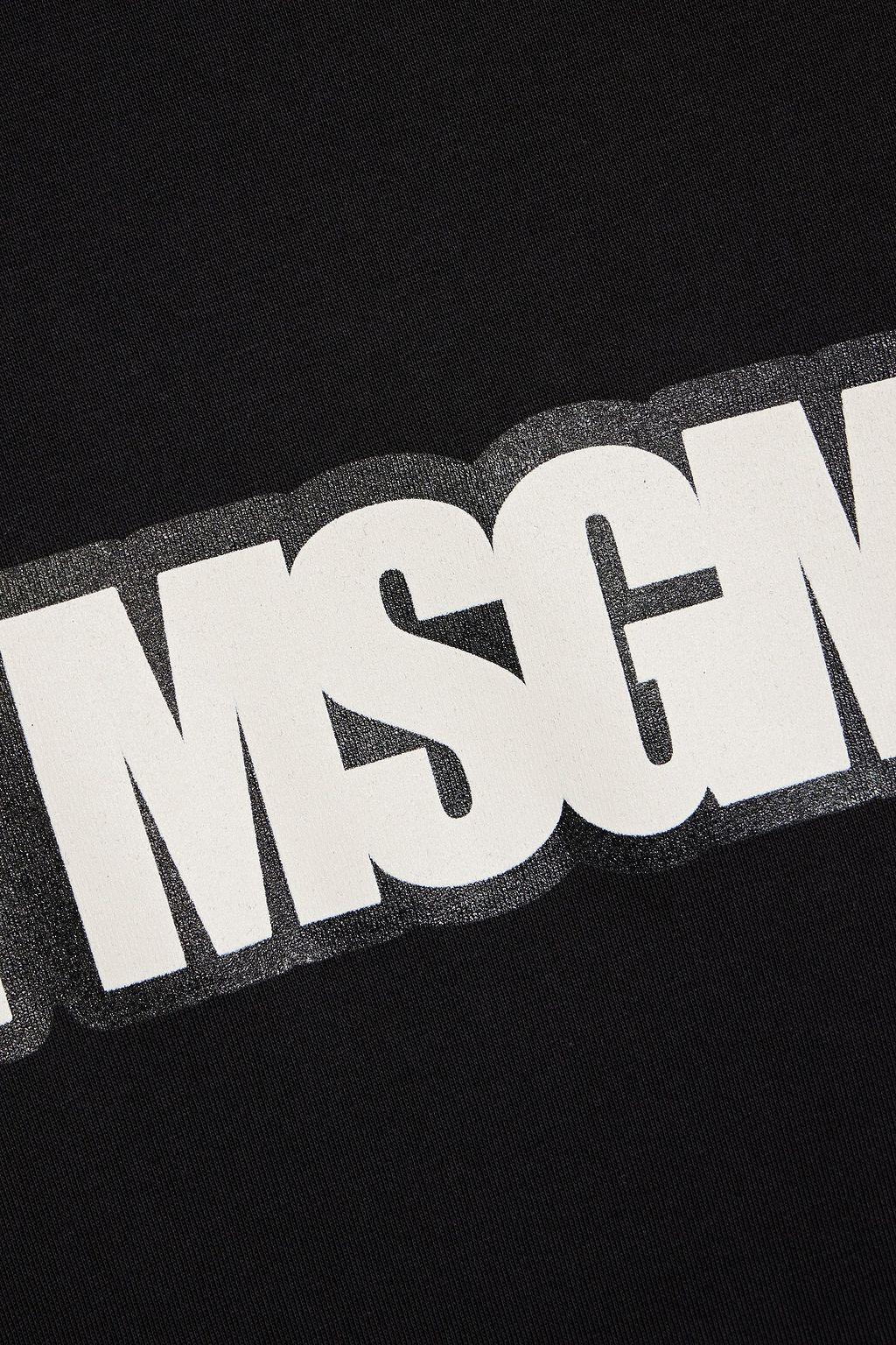 MSGM Logo-print cotton-jersey T-shirt