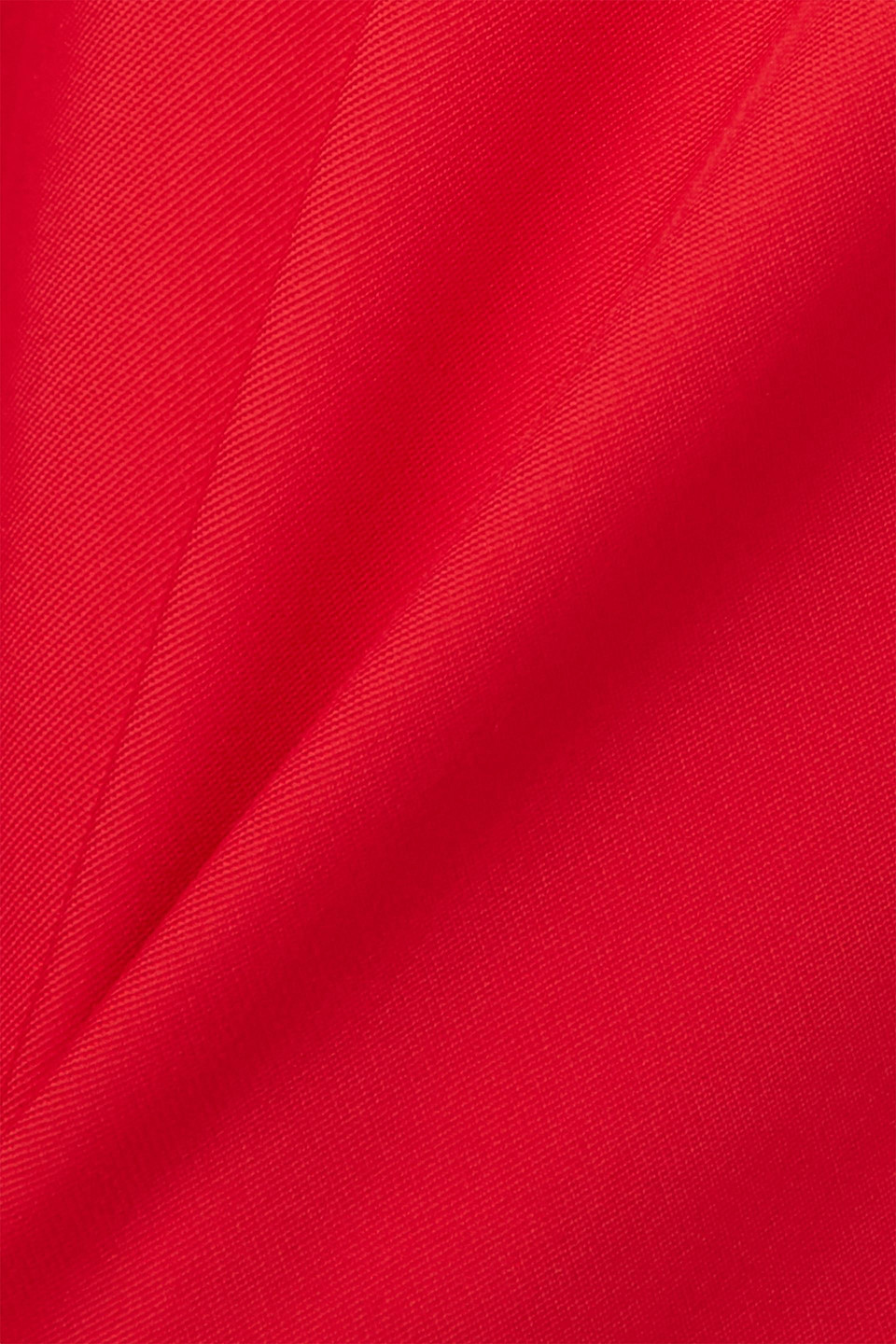 Shop Gauchère Twill Straight-leg Pants In Tomato Red