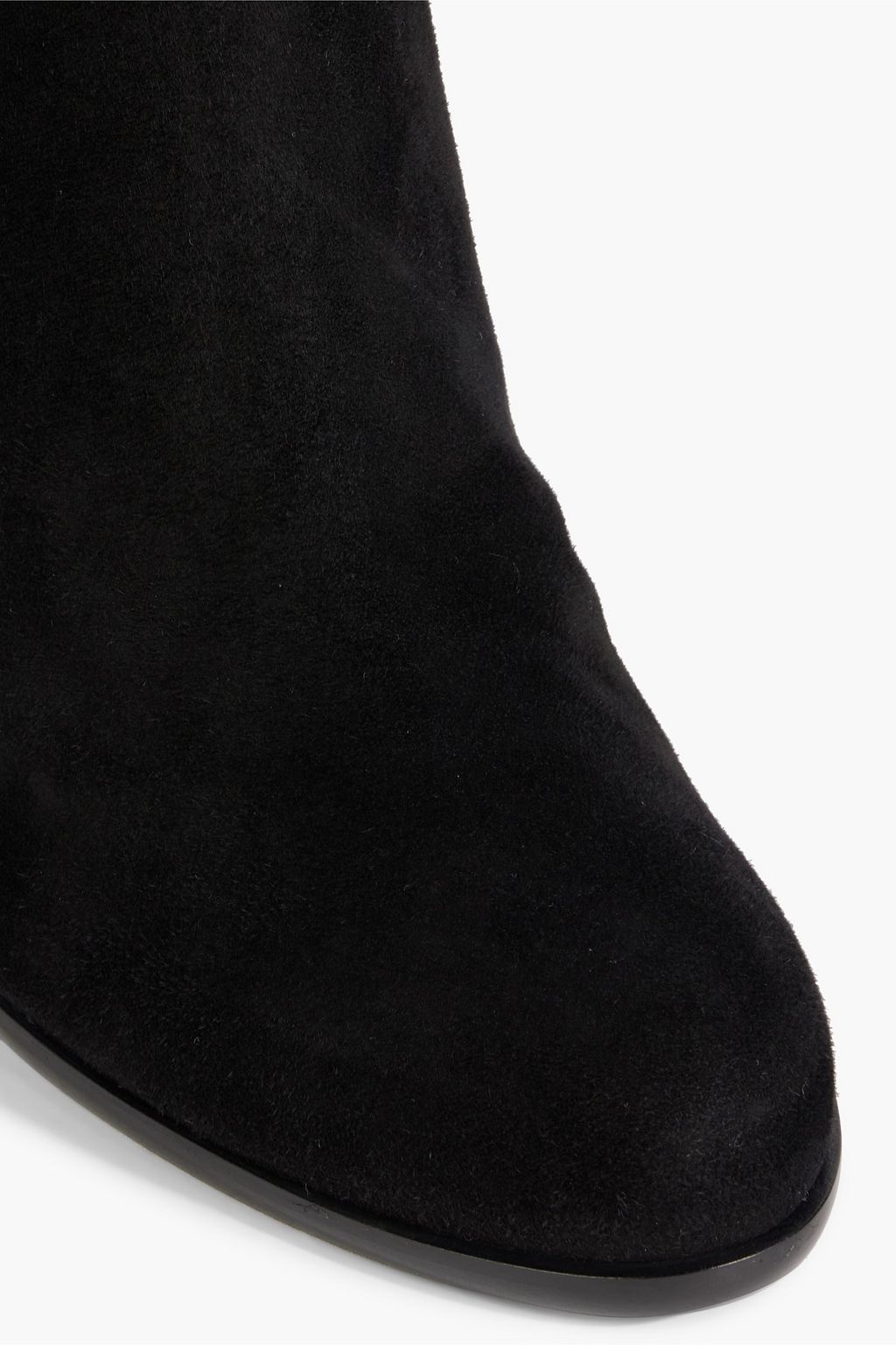 SERGIO ROSSI Suede knee boots