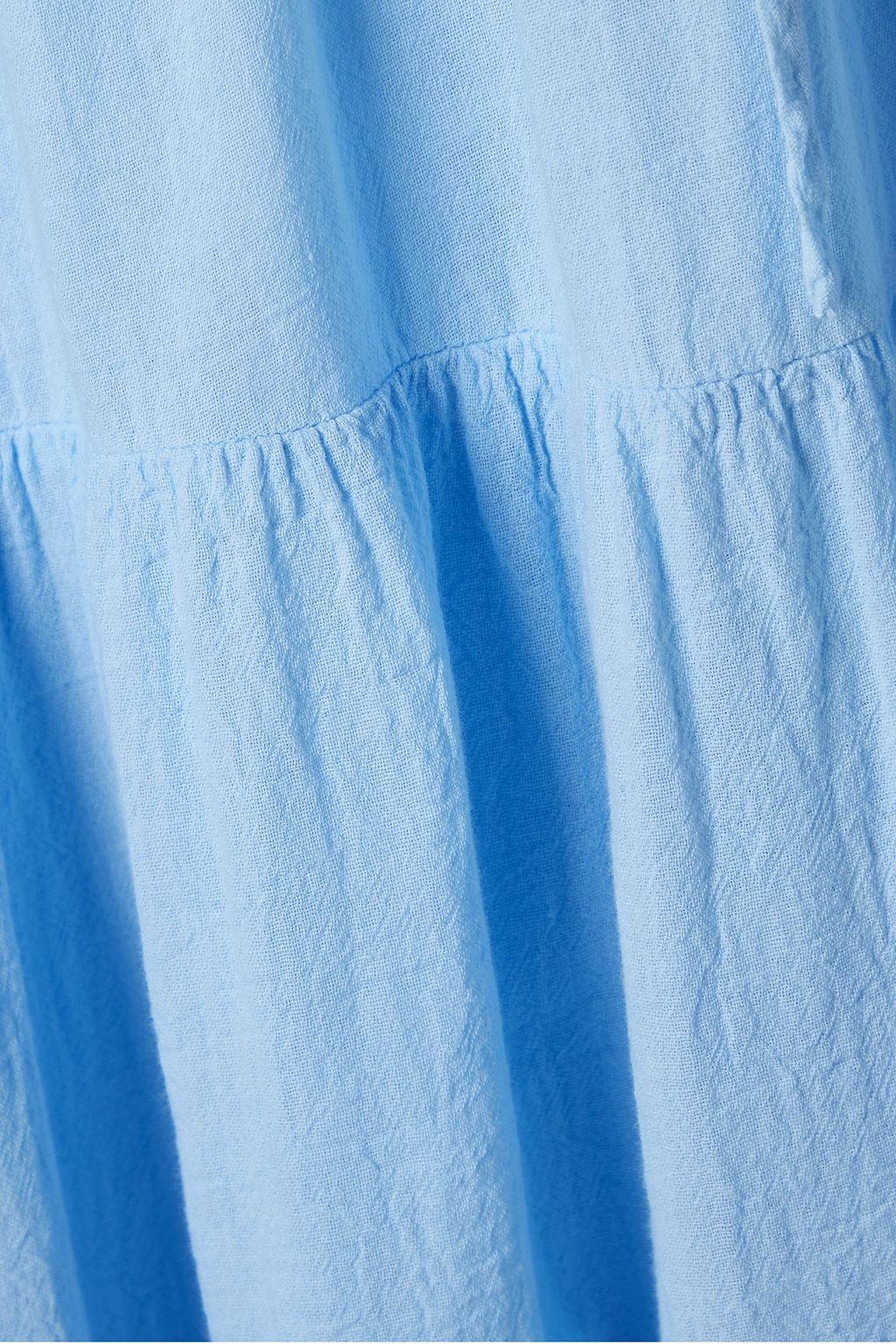 HONORINE Giselle tiered gathered cotton-gauze maxi dress